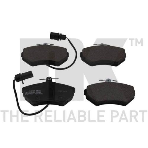 Bremsscheibe NK 204762 f&uuml;r AUDI SEAT SKODA VW, Hinterachse, Vorderachse