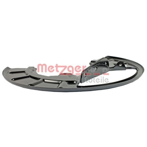 Spritzblech, Bremsscheibe METZGER 6115074 f&uuml;r VW, Vorderachse rechts