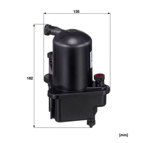 Kraftstofffilter MANN-FILTER WK 939/3 f&uuml;r RENAULT