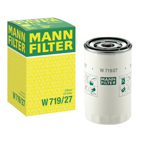 &Ouml;lfilter MANN-FILTER W 719/27 f&uuml;r CHRYSLER FIAT FORD MAZDA FORD USA MELROE GEHL