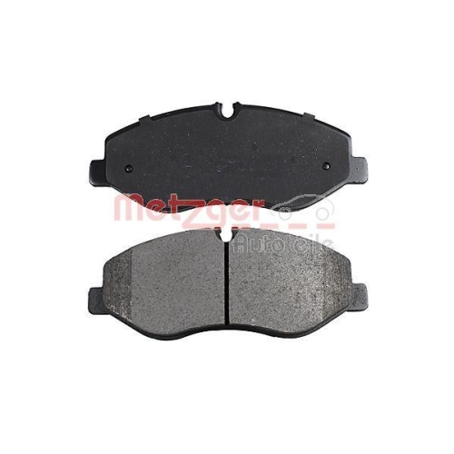 Bremsbelagsatz, Scheibenbremse METZGER 1170895 f&uuml;r MERCEDES-BENZ, Vorderachse