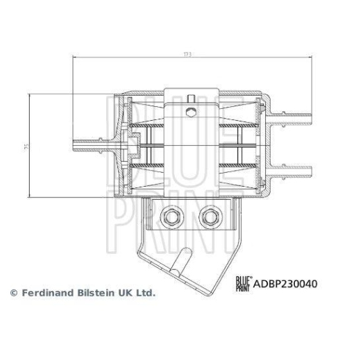 Kraftstofffilter BLUE PRINT ADBP230040 f&uuml;r SSANGYONG