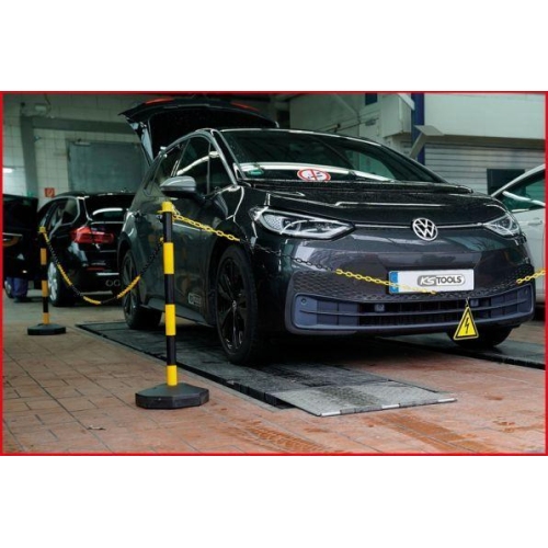 Absperrpfosten-Set KS TOOLS 117.1550 f&uuml;r