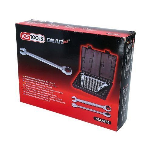 Ratschen-Ringgabelschlüsselsatz KS TOOLS 503.4265 für