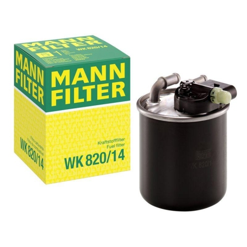 Kraftstofffilter MANN-FILTER WK 820/14 f&uuml;r MERCEDES-BENZ NISSAN