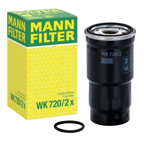 Kraftstofffilter MANN-FILTER WK 720/2 x f&uuml;r MAZDA TOYOTA CUMMINS AHLMANN KOMATSU