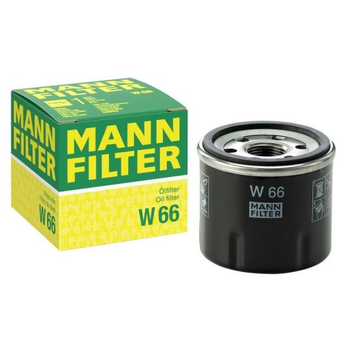&Ouml;lfilter MANN-FILTER W 66 f&uuml;r NISSAN RENAULT