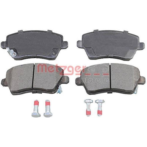 Bremsbelagsatz, Scheibenbremse METZGER 1170900 f&uuml;r OPEL SUZUKI GENERAL MOTORS
