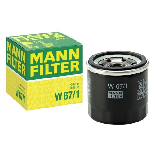 &Ouml;lfilter MANN-FILTER W 67/1 f&uuml;r FORD HONDA ISUZU MAZDA MITSUBISHI NISSAN RENAULT