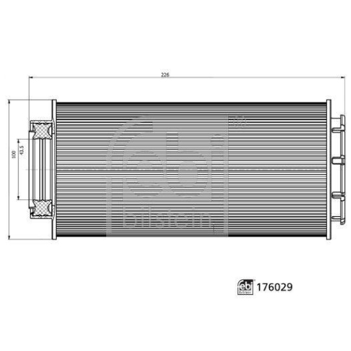 FEBI BILSTEIN Kraftstofffilter 176029 febi Plus f&uuml;r DAF