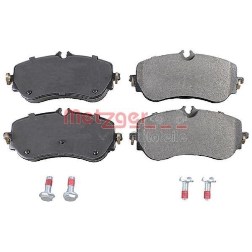 Bremsbelagsatz, Scheibenbremse METZGER 1170905 GREENPARTS f&uuml;r MAN VW VAG