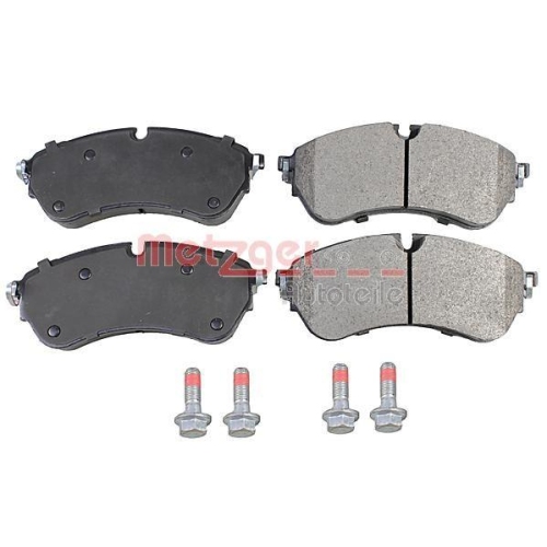 Bremsbelagsatz, Scheibenbremse METZGER 1170906 GREENPARTS f&uuml;r MAN VW VAG