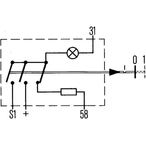 HELLA Schalter 6EF 003 916-061 f&uuml;r MACK FAUN CASE IH JOHN DEERE K&Ouml;GEL KUBOTA