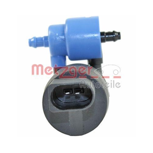 Waschwasserpumpe, Scheibenreinigung METZGER 2220008 GREENPARTS für BMW OPEL VAG