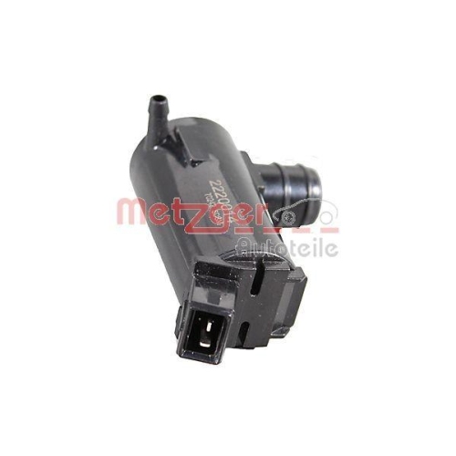 Waschwasserpumpe, Scheibenreinigung METZGER 2220014 für FORD FORD USA, vorne