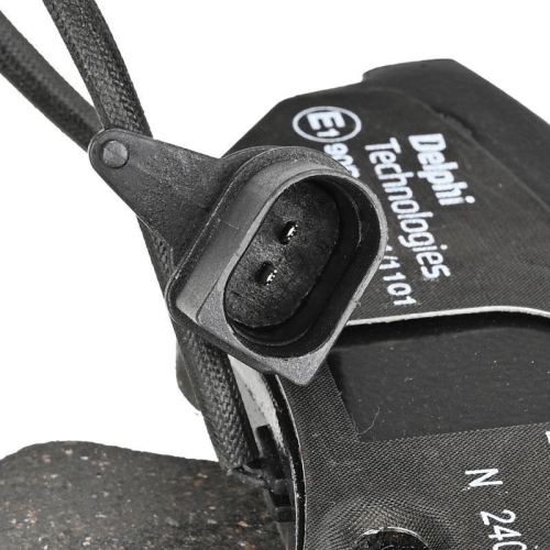 DELPHI LP1631 Bremsbelagsatz, Scheibenbremse f&uuml;r AUDI SEAT VW, Vorderachse