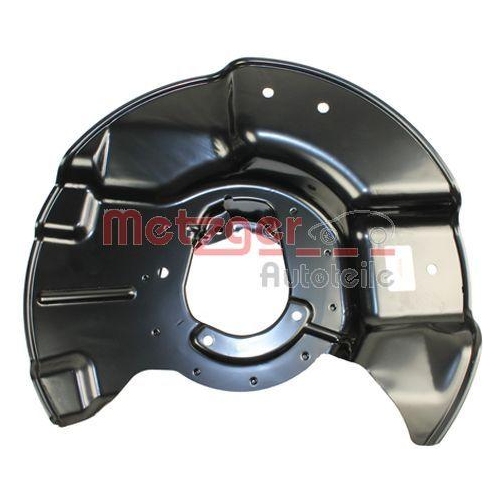 Spritzblech, Bremsscheibe METZGER 6115127 f&uuml;r BMW, Vorderachse links