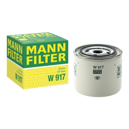 Filter, Arbeitshydraulik MANN-FILTER W 917 f&uuml;r FORD OPEL VAUXHALL VOLVO KOMATSU