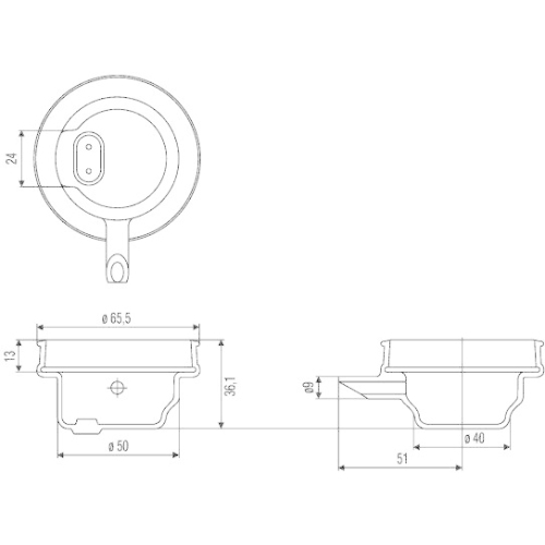 HELLA Kappe, Fernscheinwerfer 9GH 145 943-001 f&uuml;r AUW&Auml;RTER MACK MAN VAN HOOL VDL