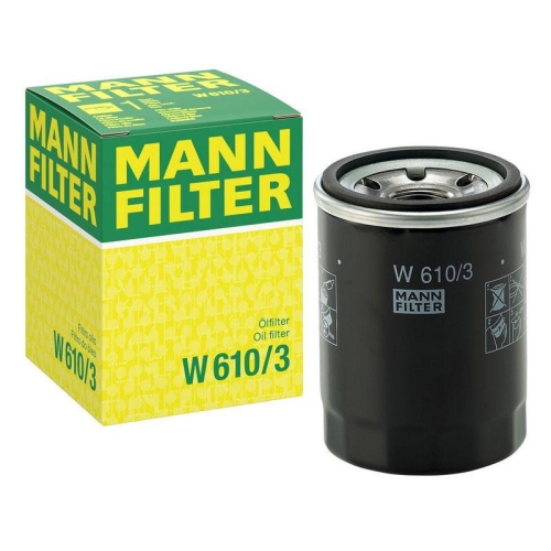 &Ouml;lfilter MANN-FILTER W 610/3 f&uuml;r CITRO&Euml;N FIAT FORD HONDA ISUZU MAZDA MITSUBISHI