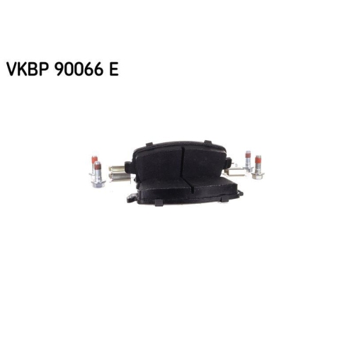 Bremsbelagsatz, Scheibenbremse SKF VKBP 90066 E f&uuml;r VW, Hinterachse