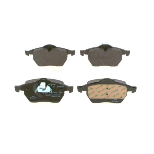 Bremsbelagsatz, Scheibenbremse BOSCH 0 986 424 360 f&uuml;r OPEL SAAB SCANIA VAUXHALL