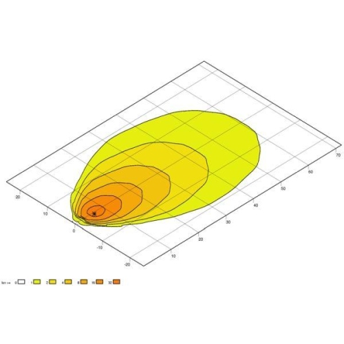 HELLA Arbeitsscheinwerfer 1GA 996 761-101 für KÄSSBOHRER LIEBHERR CLAAS FENDT