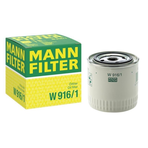 &Ouml;lfilter MANN-FILTER W 916/1 f&uuml;r CHRYSLER FIAT FORD ISUZU LEYLAND SAAB FAUN VAG