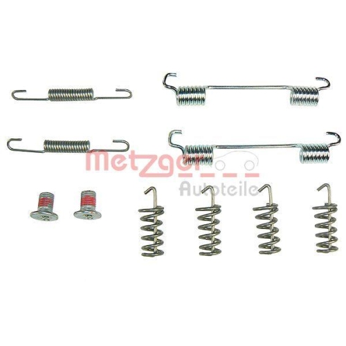 Bremsbackensatz, Feststellbremse METZGER KR 214 f&uuml;r MERCEDES-BENZ