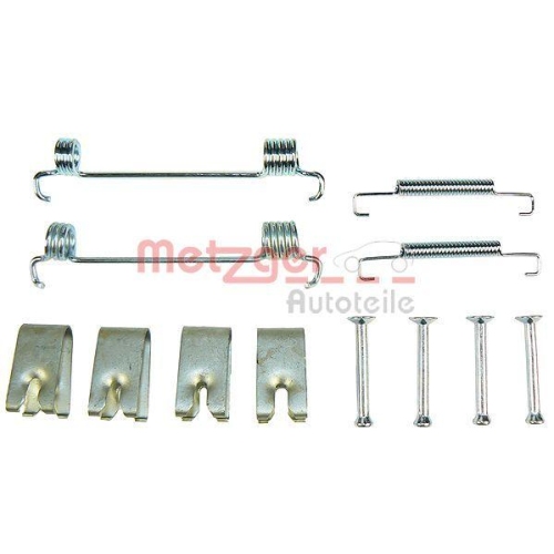 Bremsbackensatz, Feststellbremse METZGER KR 215 f&uuml;r CITRO&Euml;N FIAT