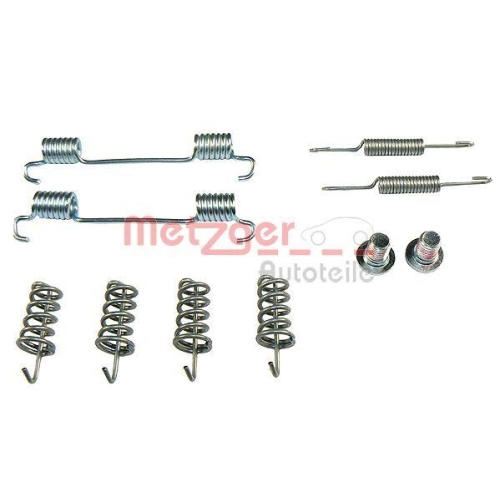 Bremsbackensatz, Feststellbremse METZGER KR 227 f&uuml;r MERCEDES-BENZ