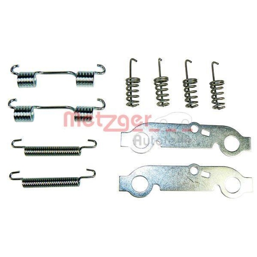 Bremsbackensatz, Feststellbremse METZGER KR 260 f&uuml;r MERCEDES-BENZ