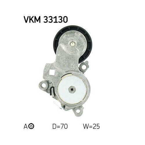 Riemenspanner, Keilrippenriemen SKF VKM 33130 f&uuml;r CITRO&Euml;N PEUGEOT, links, mitte