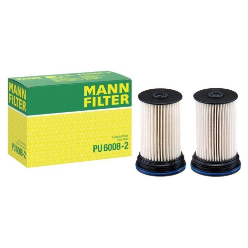 Kraftstofffilter MANN-FILTER PU 6008-2 f&uuml;r OPEL VAUXHALL CHEVROLET