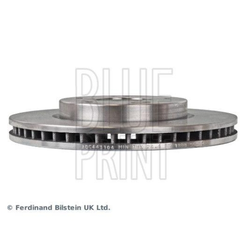 BLUE PRINT ADC443104 2 St&uuml;ck Bremsscheiben f&uuml;r MITSUBISHI, Vorderachse