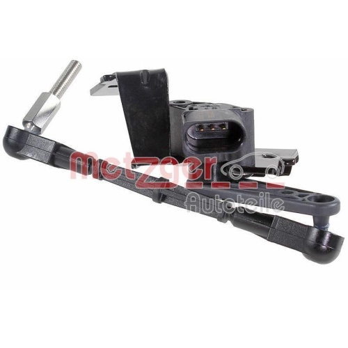 Sensor, Leuchtweitenregulierung METZGER 0901535 GREENPARTS f&uuml;r AUDI VW VAG