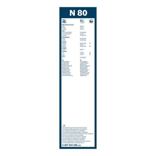 Wischblatt BOSCH 3 397 018 180 Twin für DAF MAN MERCEDES-BENZ VOLVO, Unterdeck