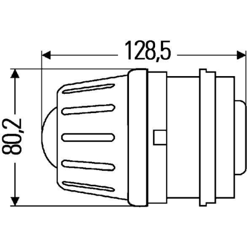 HELLA Hauptscheinwerfer 1BL 009 071-001 f&uuml;r KUBOTA, links, rechts