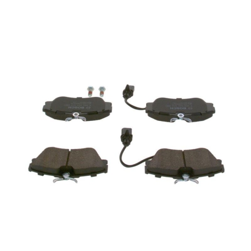 Bremsbelagsatz, Scheibenbremse BOSCH 0 986 424 672 f&uuml;r VW, Vorderachse