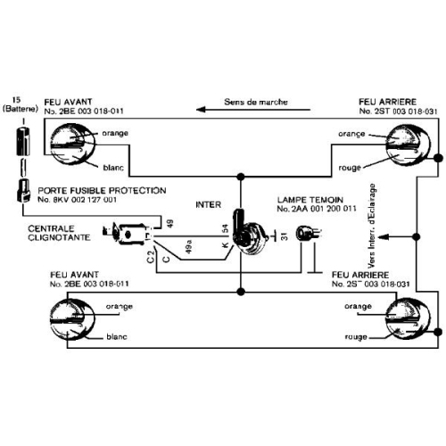 HELLA Blinkleuchte 2BE 003 018-011 f&uuml;r INTERNATIONAL HARV. IVECO STEYR SAME