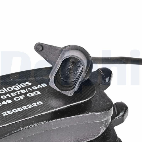 DELPHI LP2249 Bremsbelagsatz, Scheibenbremse f&uuml;r AUDI PORSCHE VW, Hinterachse