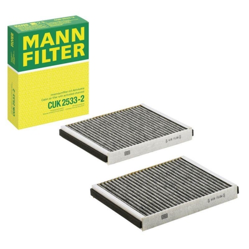Filter, Innenraumluft MANN-FILTER CUK 2533-2 f&uuml;r BMW