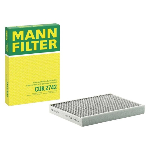 Filter, Innenraumluft MANN-FILTER CUK 2742 f&uuml;r CITRO&Euml;N PEUGEOT