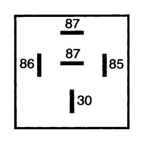 HELLA Relais, Arbeitsstrom 4RA 933 791-091 für