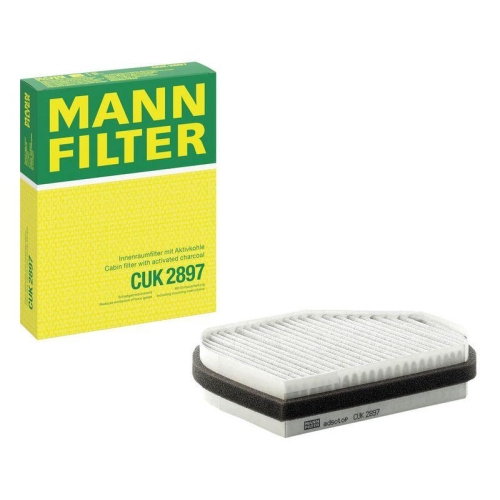 Filter, Innenraumluft MANN-FILTER CUK 2897 f&uuml;r MERCEDES-BENZ