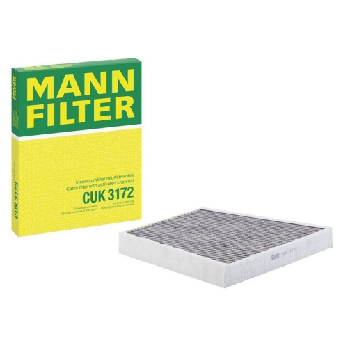 Filter, Innenraumluft MANN-FILTER CUK 3172 f&uuml;r MERCEDES-BENZ CLAAS KRAMER