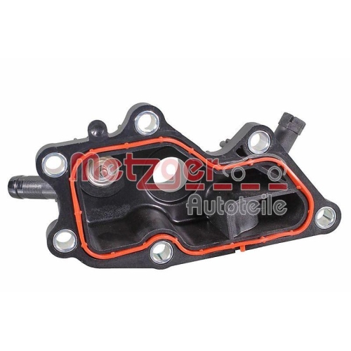 K&uuml;hlmittelflansch METZGER 4010593 f&uuml;r MERCEDES-BENZ RENAULT SMART