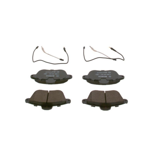 Bremsbelagsatz, Scheibenbremse BOSCH 0 986 460 951 f&uuml;r CITRO&Euml;N PEUGEOT