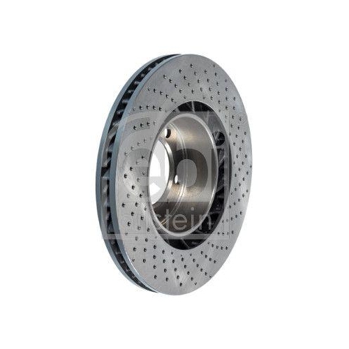 Bremsscheibe FEBI BILSTEIN 108215 f&uuml;r PORSCHE, Vorderachse links
