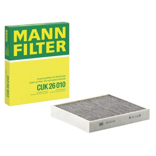 Filter, Innenraumluft MANN-FILTER CUK 26 010 f&uuml;r VAG